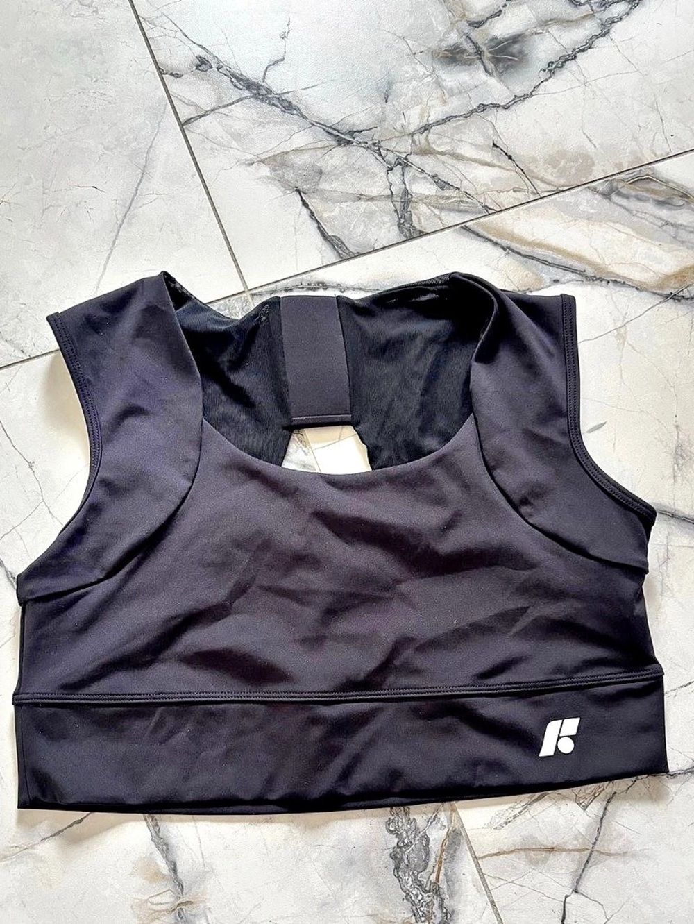 Forme Black Sports Bra